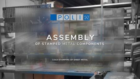 Assembly of Stamped Metal Components fratelli poli construction dies