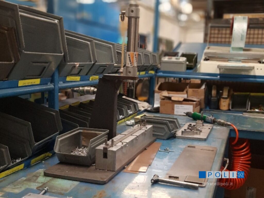 Assembly of Metal Components Fratelli Poli dies